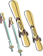 スキーイラスト